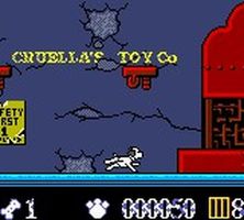 une photo d'Ã©cran de Les 102 Dalmatiens a la Rescousse sur Nintendo Game Boy Color